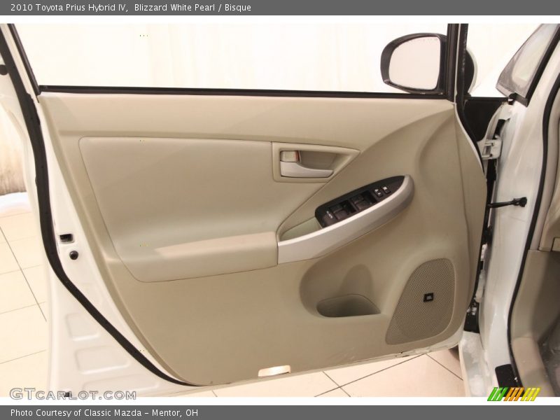 Blizzard White Pearl / Bisque 2010 Toyota Prius Hybrid IV
