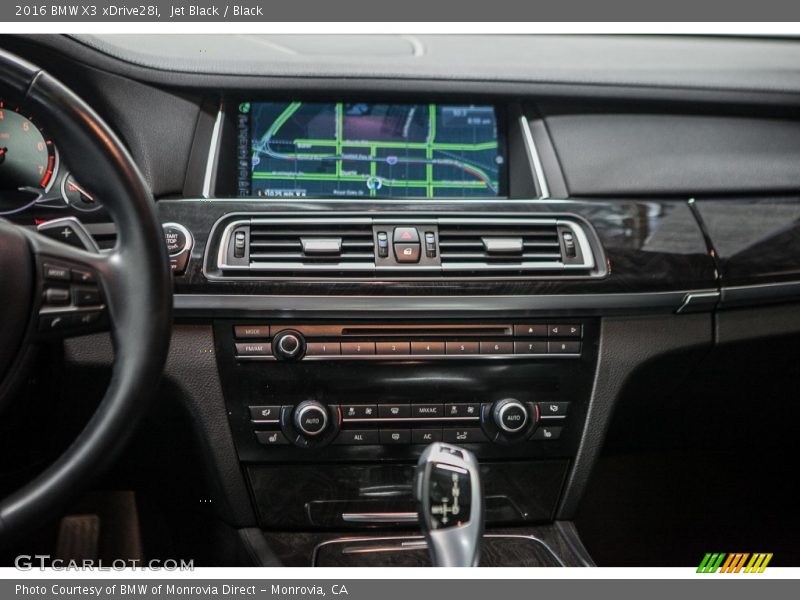Jet Black / Black 2016 BMW X3 xDrive28i