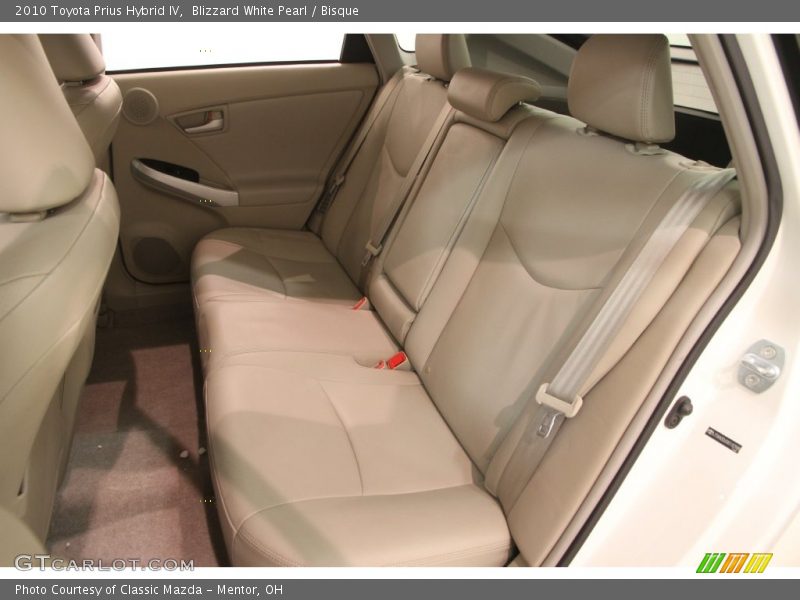 Blizzard White Pearl / Bisque 2010 Toyota Prius Hybrid IV