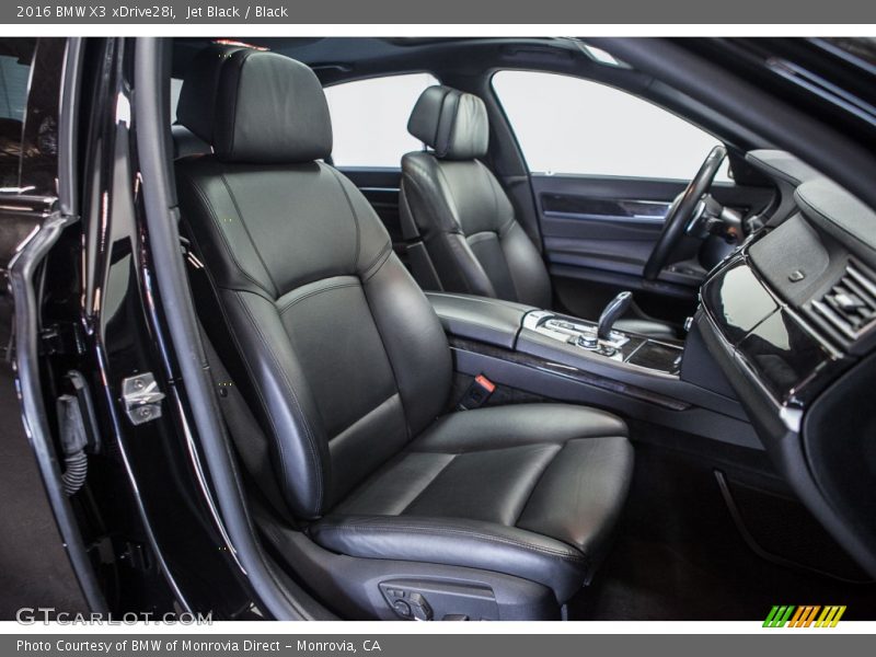 Jet Black / Black 2016 BMW X3 xDrive28i