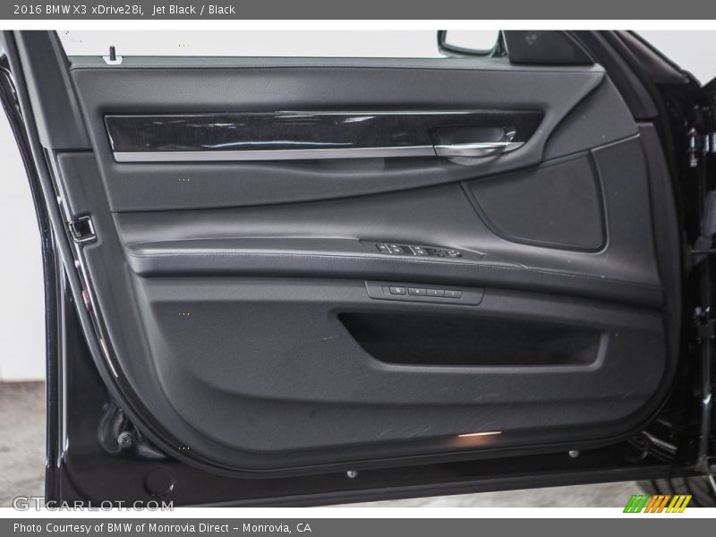 Jet Black / Black 2016 BMW X3 xDrive28i