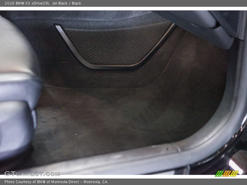 Jet Black / Black 2016 BMW X3 xDrive28i