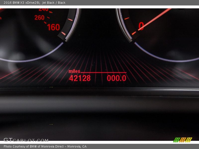 Jet Black / Black 2016 BMW X3 xDrive28i