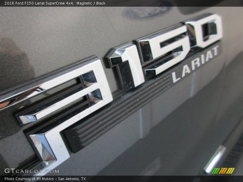 Magnetic / Black 2016 Ford F150 Lariat SuperCrew 4x4