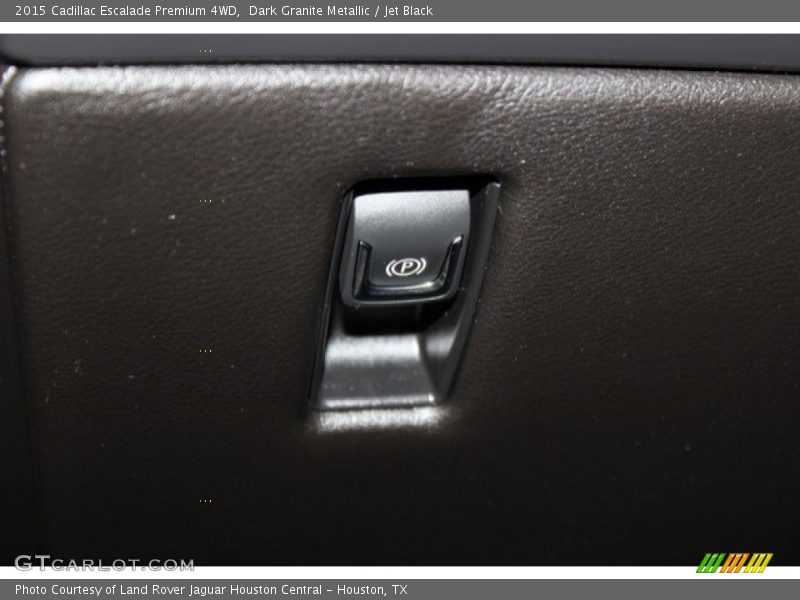 Dark Granite Metallic / Jet Black 2015 Cadillac Escalade Premium 4WD
