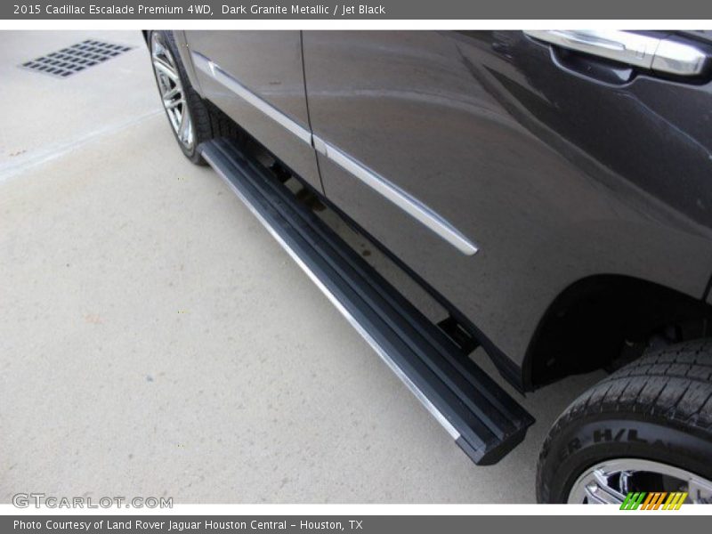 Dark Granite Metallic / Jet Black 2015 Cadillac Escalade Premium 4WD