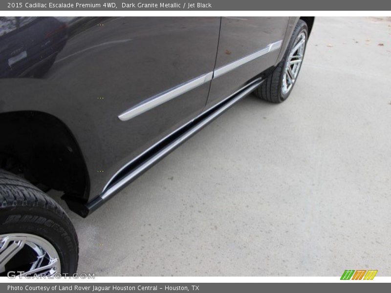 Dark Granite Metallic / Jet Black 2015 Cadillac Escalade Premium 4WD