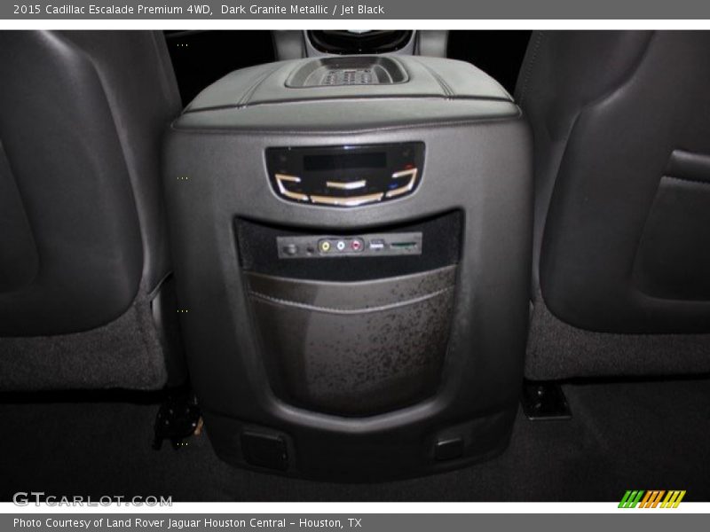 Dark Granite Metallic / Jet Black 2015 Cadillac Escalade Premium 4WD
