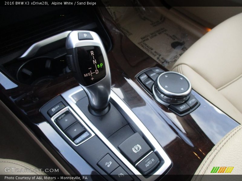 Alpine White / Sand Beige 2016 BMW X3 xDrive28i