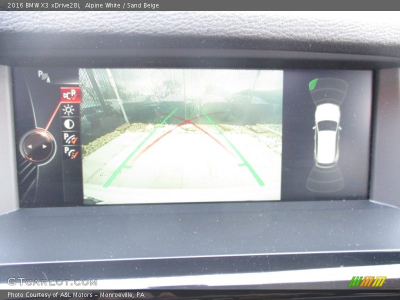 Alpine White / Sand Beige 2016 BMW X3 xDrive28i