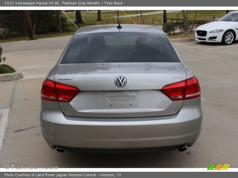 Platinum Gray Metallic / Titan Black 2012 Volkswagen Passat V6 SE