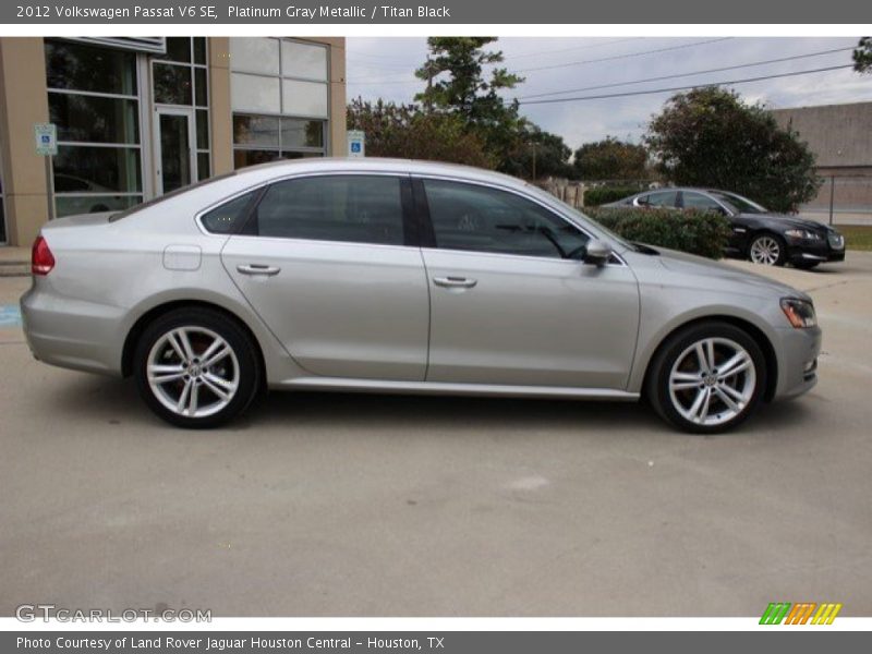 Platinum Gray Metallic / Titan Black 2012 Volkswagen Passat V6 SE
