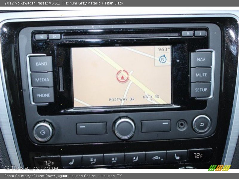 Platinum Gray Metallic / Titan Black 2012 Volkswagen Passat V6 SE