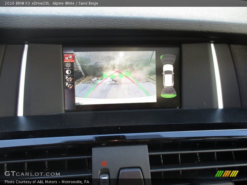 Alpine White / Sand Beige 2016 BMW X3 xDrive28i