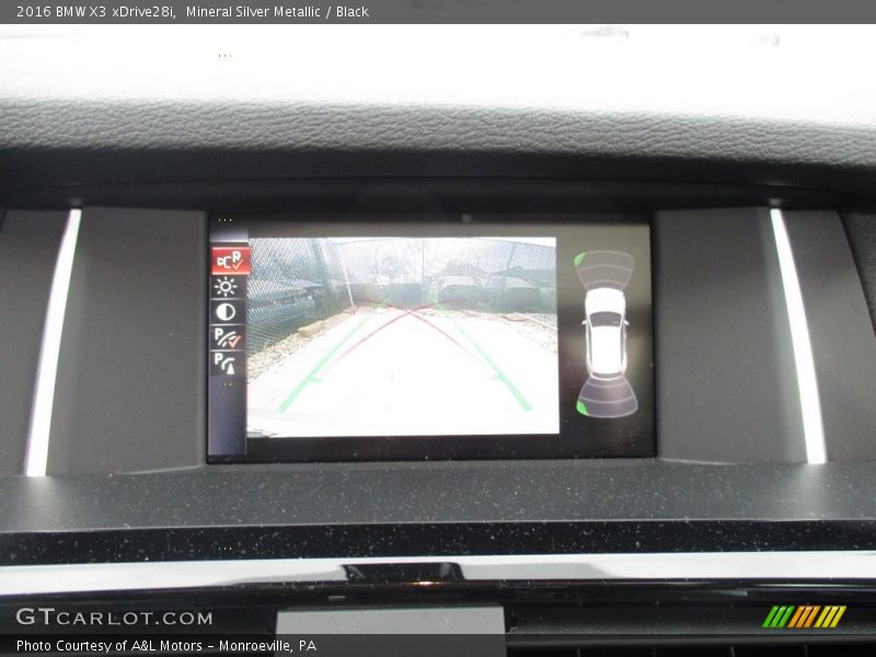 Mineral Silver Metallic / Black 2016 BMW X3 xDrive28i