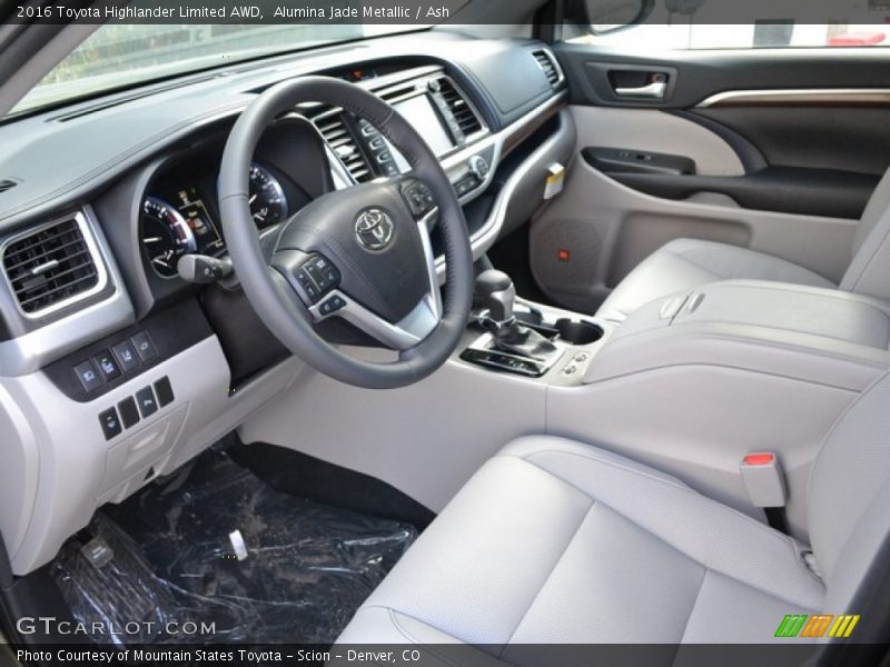 Ash Interior - 2016 Highlander Limited AWD 