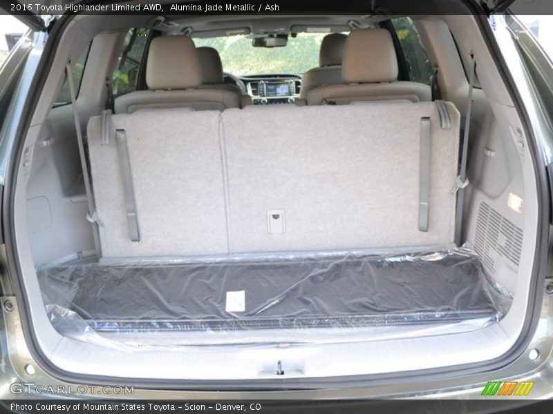 Alumina Jade Metallic / Ash 2016 Toyota Highlander Limited AWD