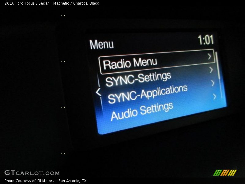 Magnetic / Charcoal Black 2016 Ford Focus S Sedan