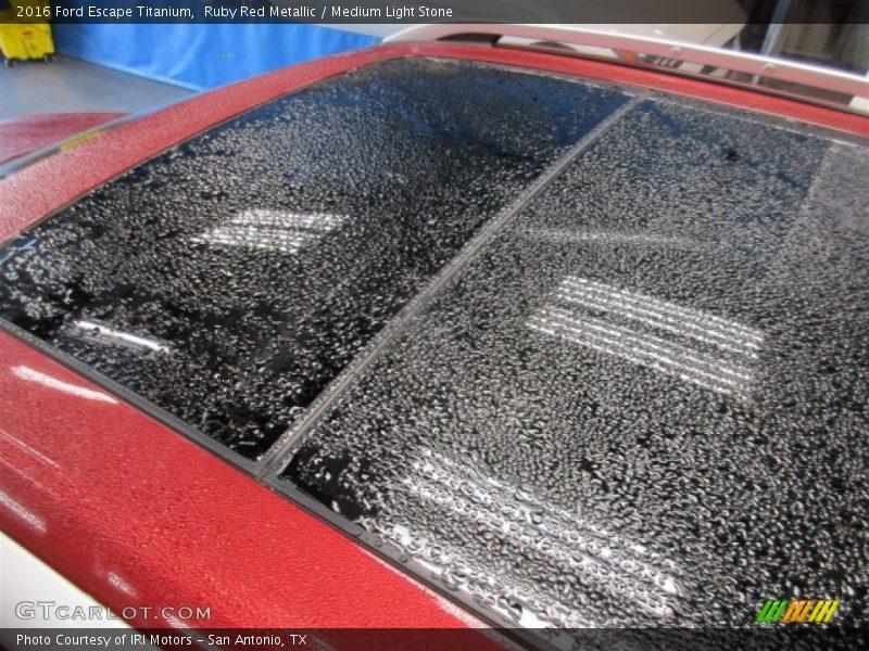 Ruby Red Metallic / Medium Light Stone 2016 Ford Escape Titanium