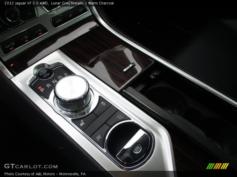 Lunar Grey Metallic / Warm Charcoal 2013 Jaguar XF 3.0 AWD