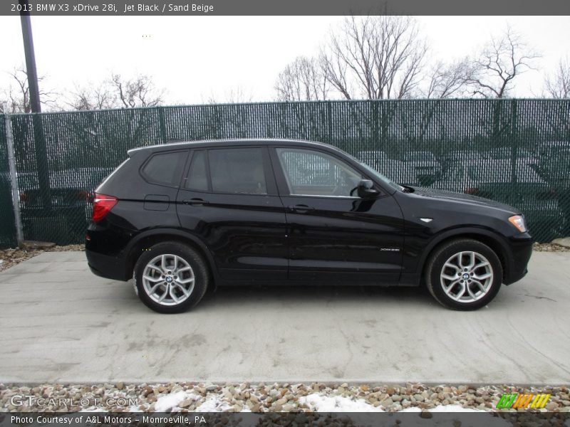 Jet Black / Sand Beige 2013 BMW X3 xDrive 28i