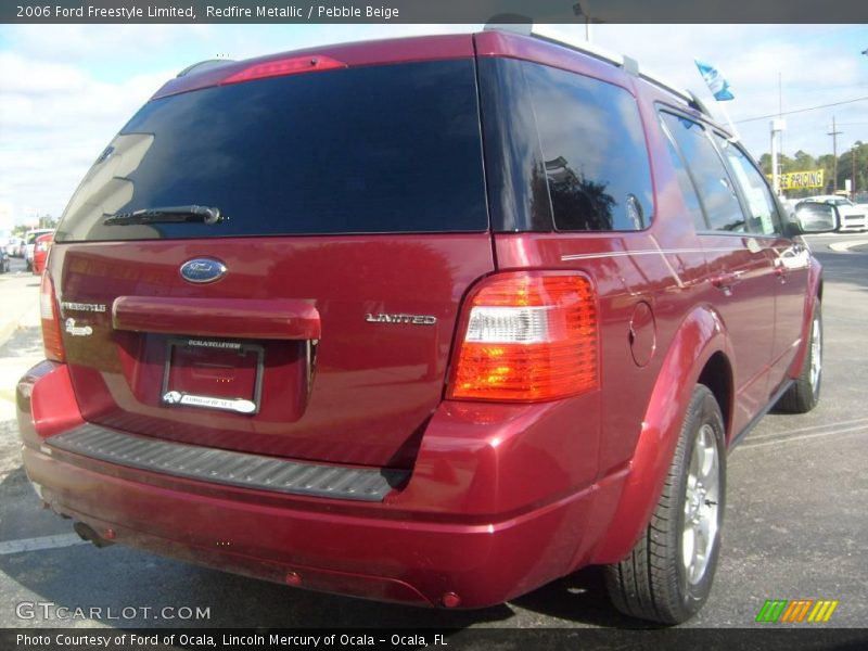 Redfire Metallic / Pebble Beige 2006 Ford Freestyle Limited
