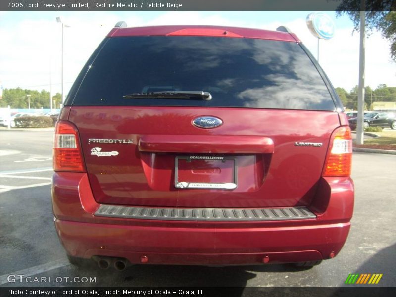 Redfire Metallic / Pebble Beige 2006 Ford Freestyle Limited