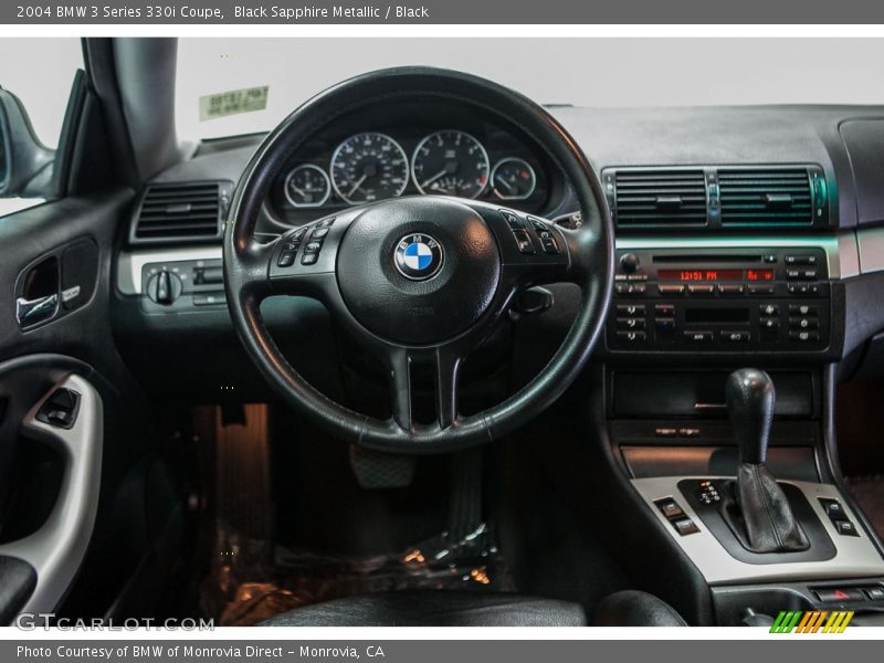 Black Sapphire Metallic / Black 2004 BMW 3 Series 330i Coupe