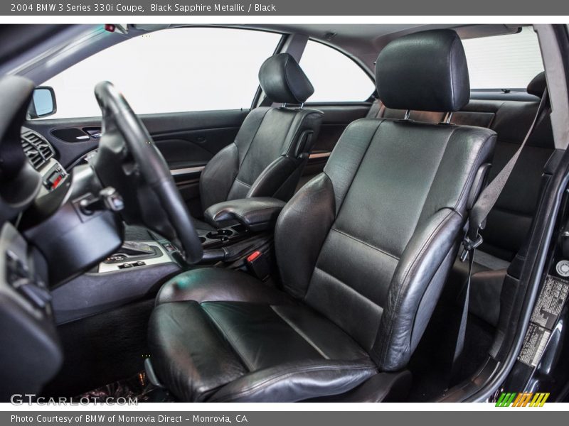 Black Sapphire Metallic / Black 2004 BMW 3 Series 330i Coupe