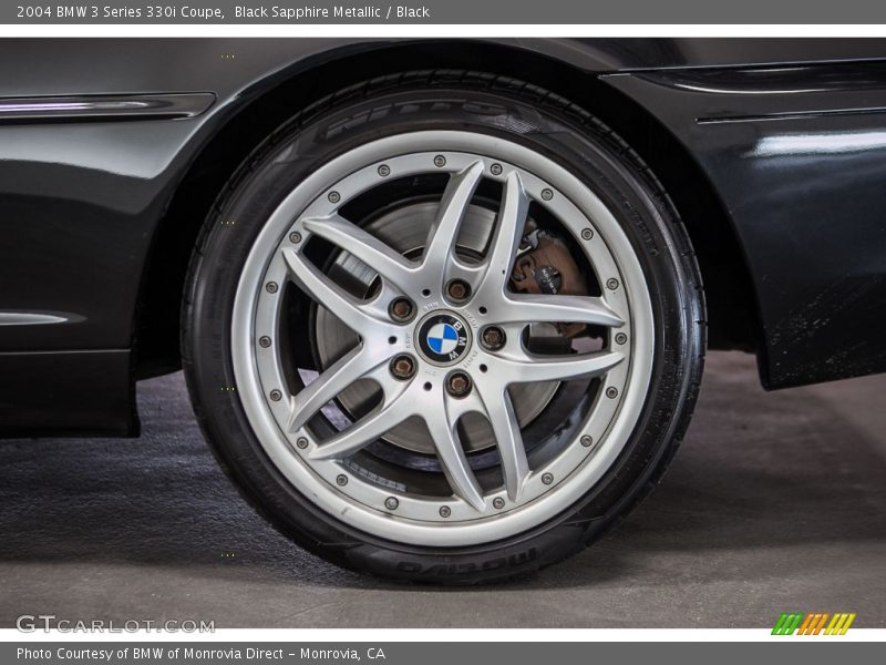 Black Sapphire Metallic / Black 2004 BMW 3 Series 330i Coupe