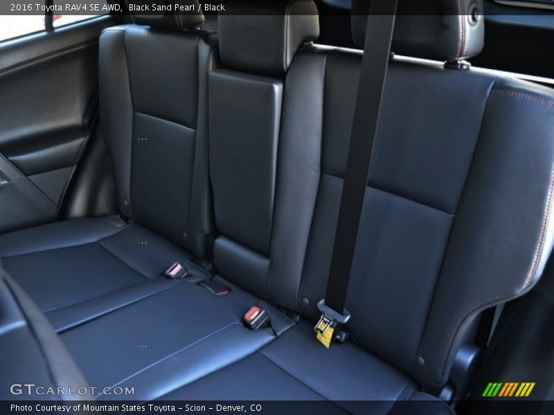 Black Sand Pearl / Black 2016 Toyota RAV4 SE AWD