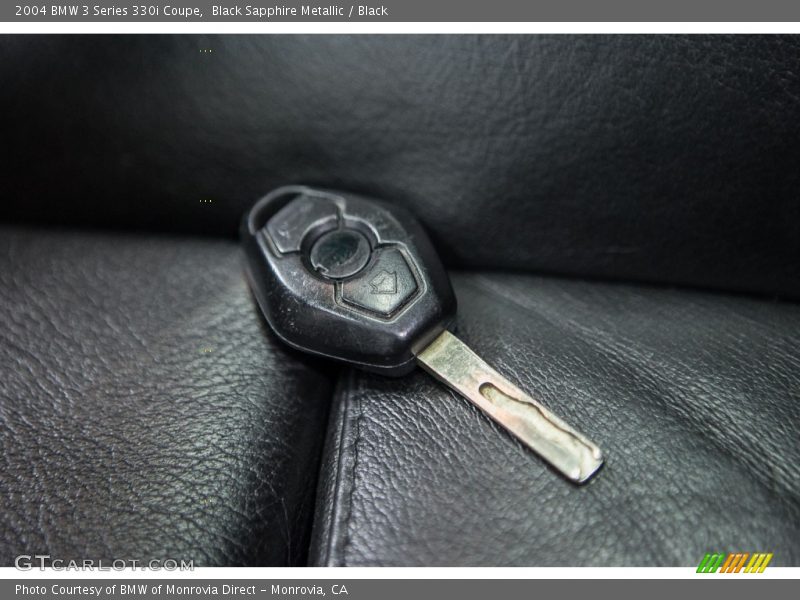Black Sapphire Metallic / Black 2004 BMW 3 Series 330i Coupe
