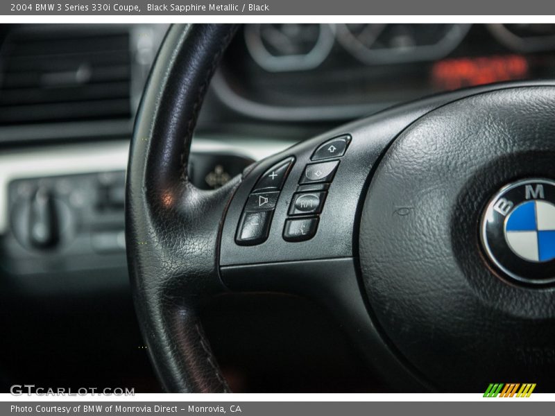 Black Sapphire Metallic / Black 2004 BMW 3 Series 330i Coupe