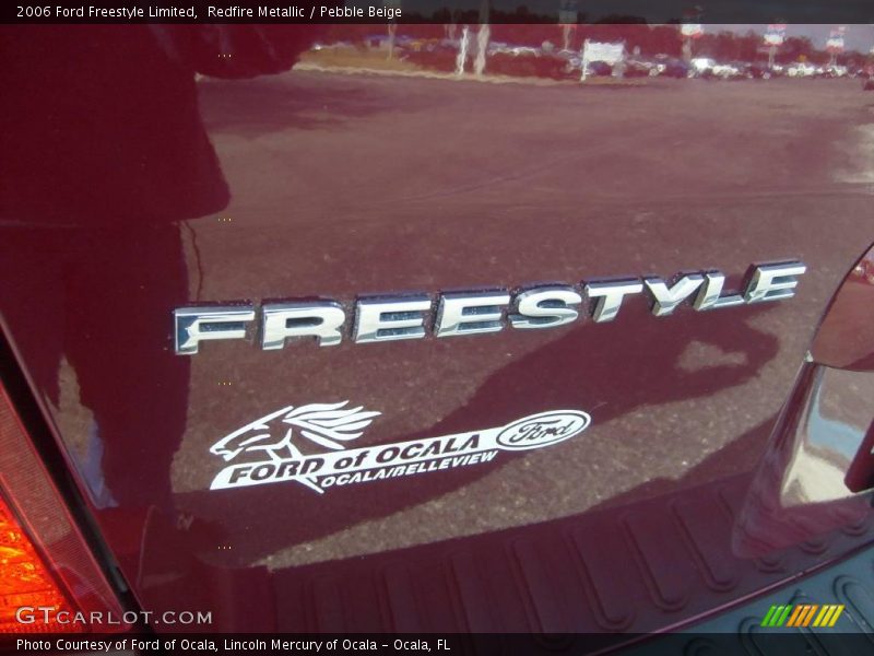 Redfire Metallic / Pebble Beige 2006 Ford Freestyle Limited