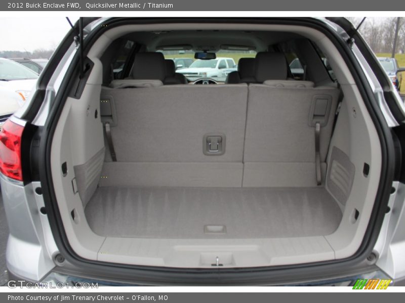 Quicksilver Metallic / Titanium 2012 Buick Enclave FWD