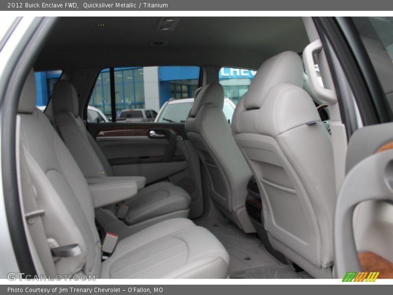 Quicksilver Metallic / Titanium 2012 Buick Enclave FWD