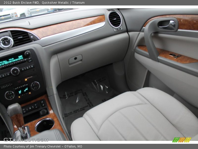 Quicksilver Metallic / Titanium 2012 Buick Enclave FWD