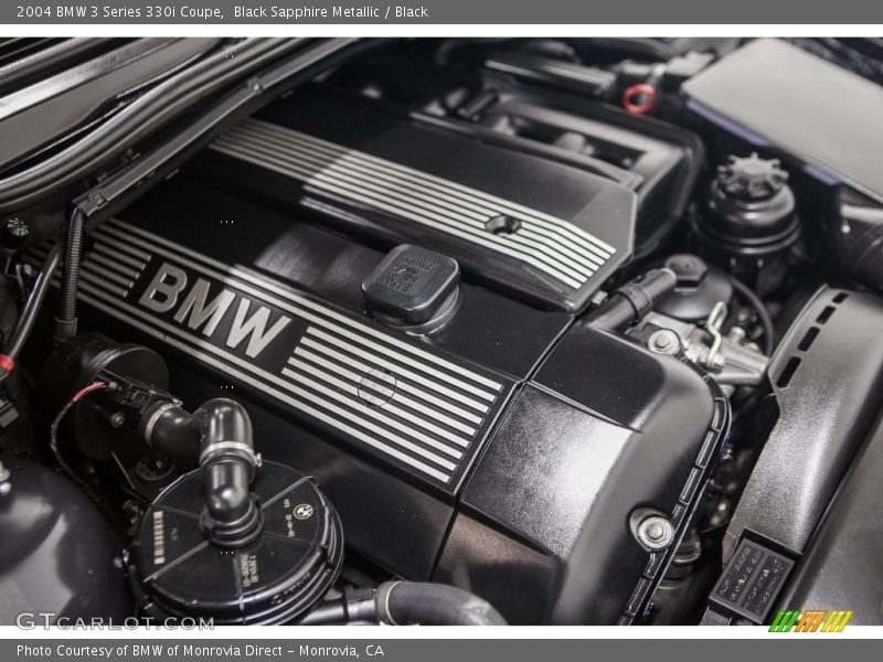 Black Sapphire Metallic / Black 2004 BMW 3 Series 330i Coupe
