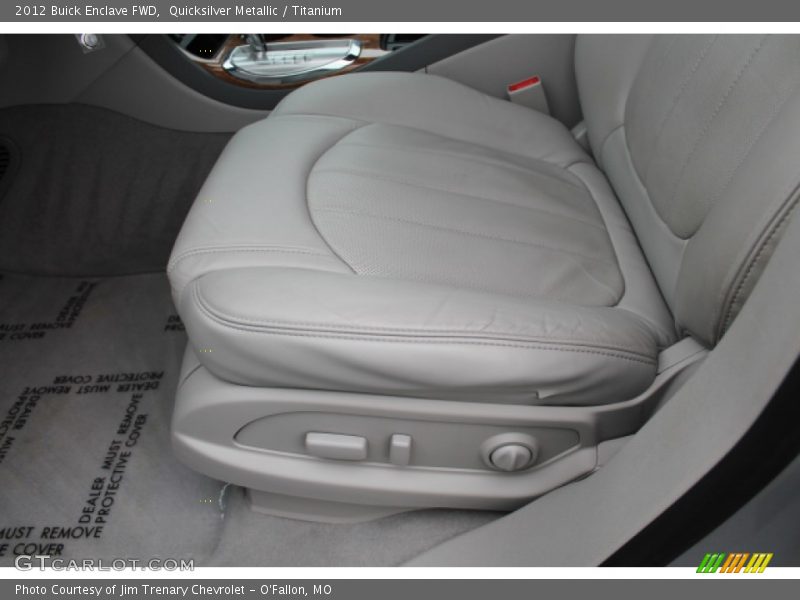 Quicksilver Metallic / Titanium 2012 Buick Enclave FWD