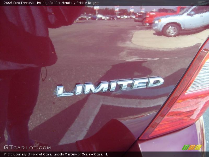 Redfire Metallic / Pebble Beige 2006 Ford Freestyle Limited