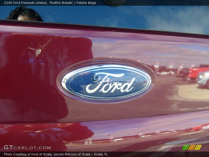 Redfire Metallic / Pebble Beige 2006 Ford Freestyle Limited