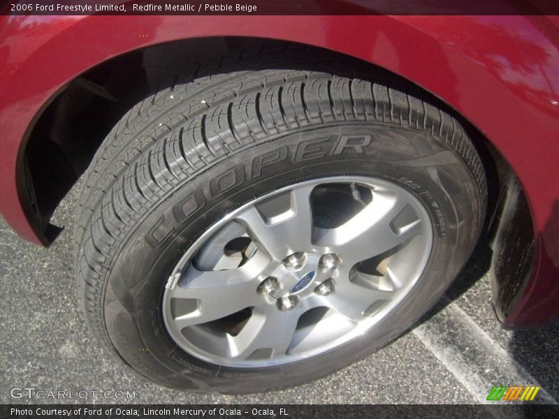 Redfire Metallic / Pebble Beige 2006 Ford Freestyle Limited