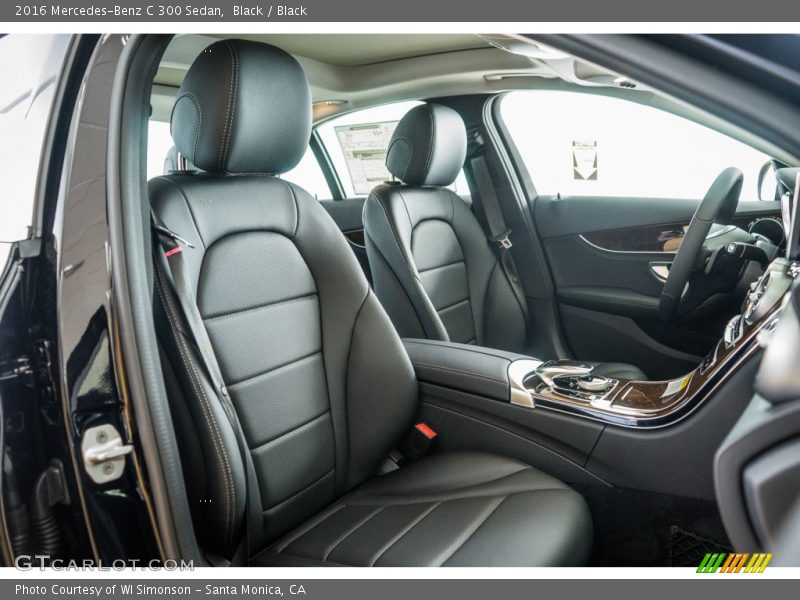 Black / Black 2016 Mercedes-Benz C 300 Sedan