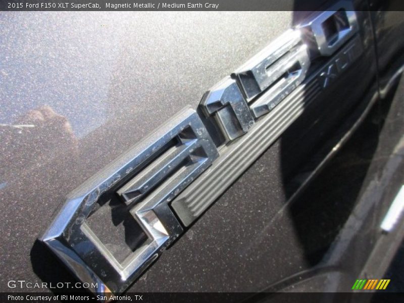 Magnetic Metallic / Medium Earth Gray 2015 Ford F150 XLT SuperCab