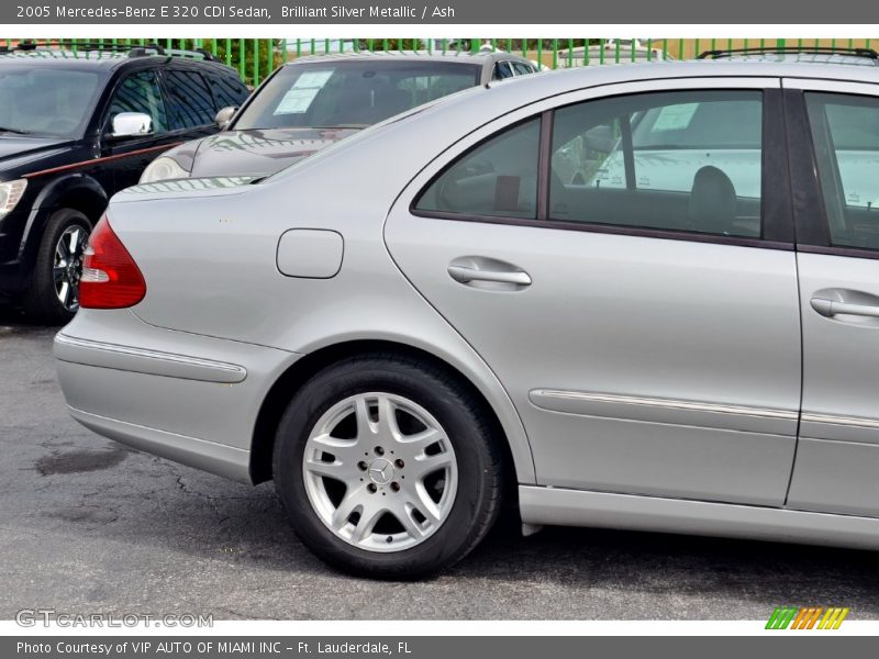 Brilliant Silver Metallic / Ash 2005 Mercedes-Benz E 320 CDI Sedan