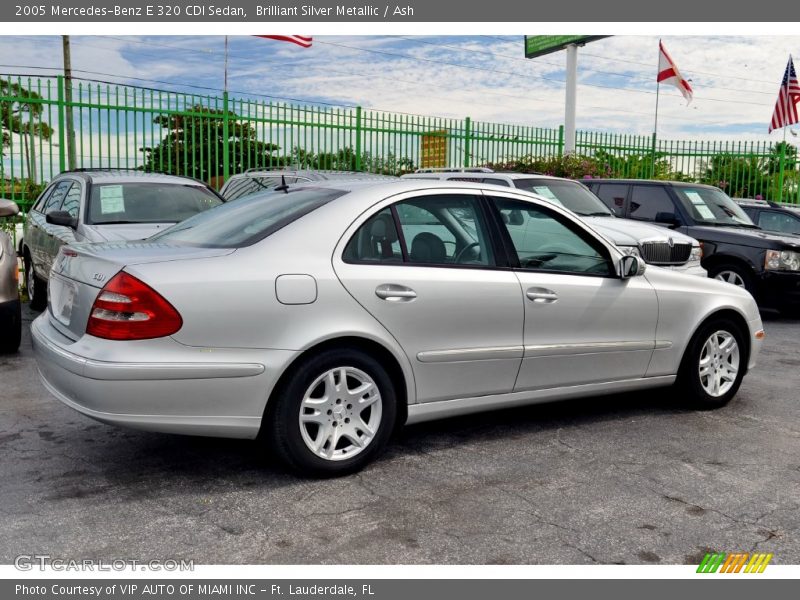 Brilliant Silver Metallic / Ash 2005 Mercedes-Benz E 320 CDI Sedan