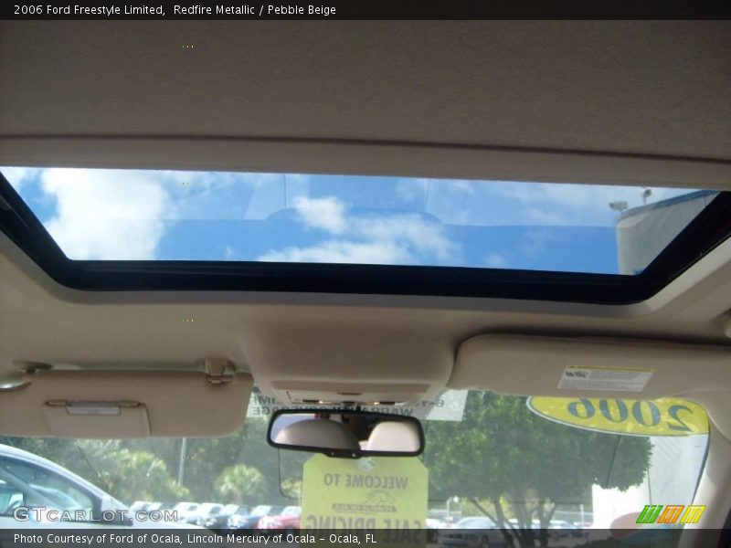 Redfire Metallic / Pebble Beige 2006 Ford Freestyle Limited