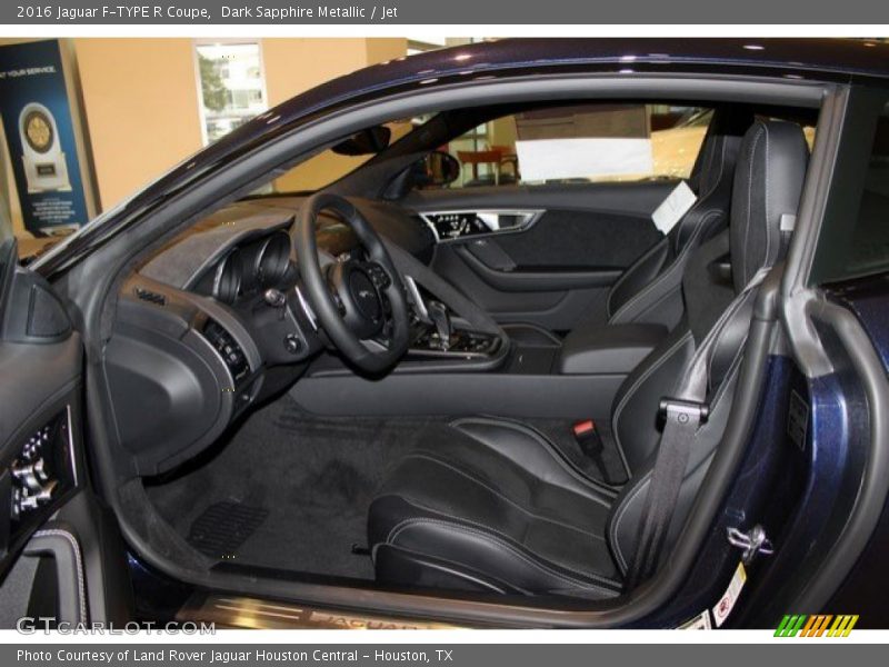 Dark Sapphire Metallic / Jet 2016 Jaguar F-TYPE R Coupe
