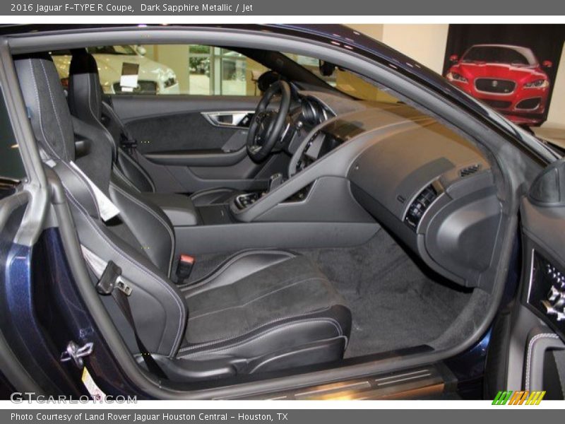 Dark Sapphire Metallic / Jet 2016 Jaguar F-TYPE R Coupe