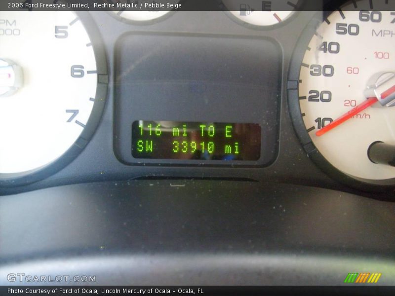 Redfire Metallic / Pebble Beige 2006 Ford Freestyle Limited